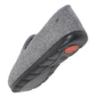 Zapatillas de casa Cerradas Mujer Gris/Rojo