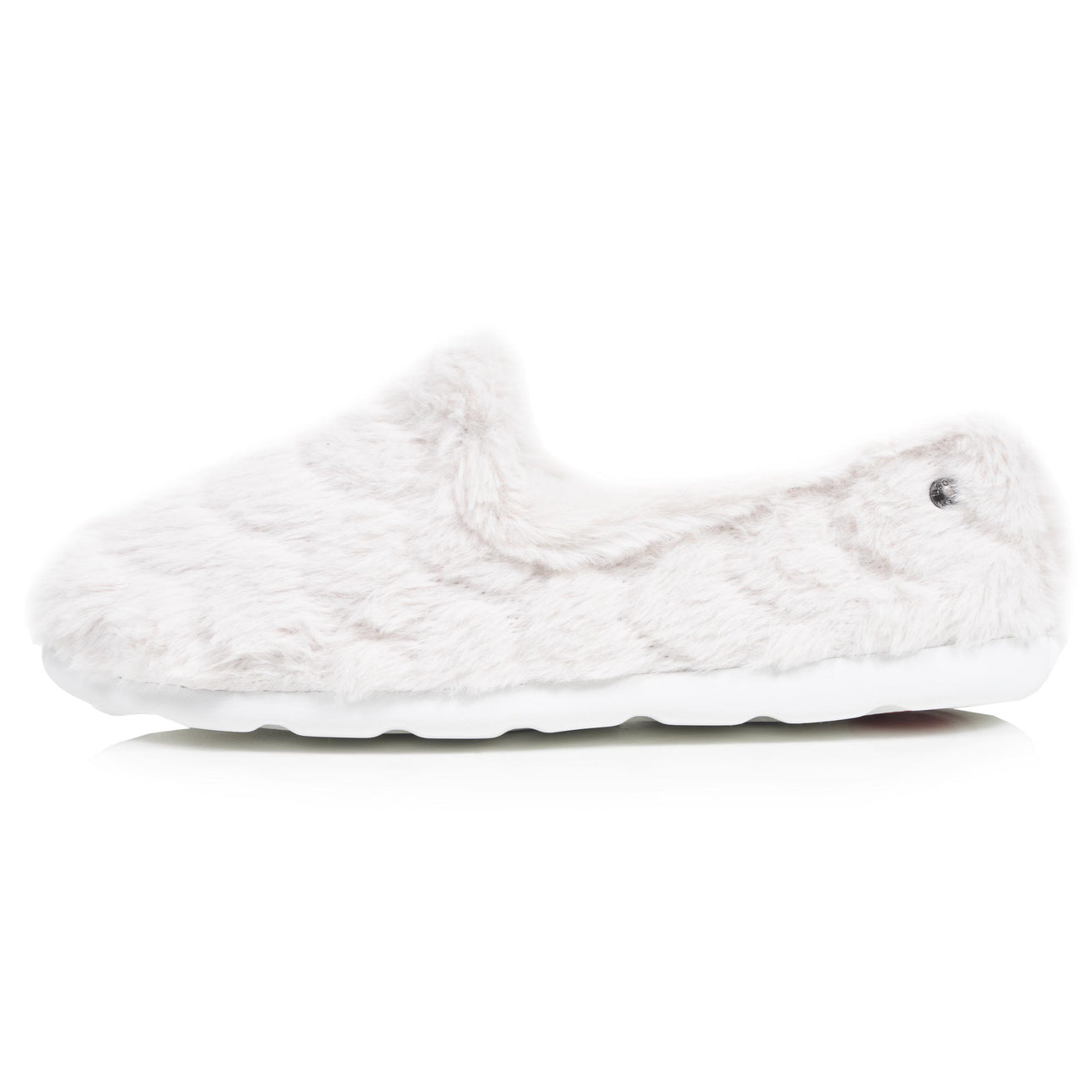 Zapatillas de casa Cerradas Mujer Marfíl suave