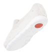 Zapatillas de casa Cerradas Mujer Marfíl suave