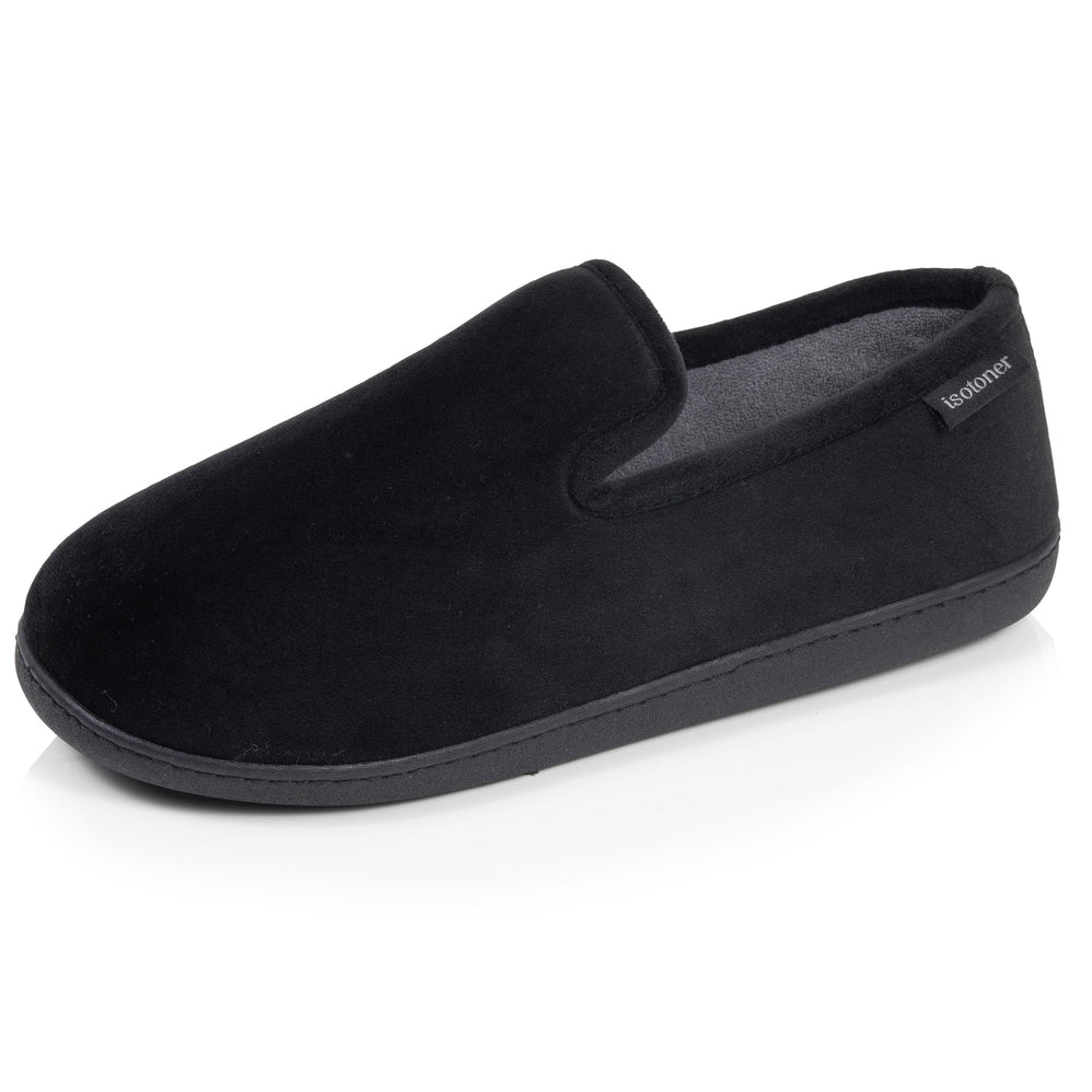 Zapatillas de casa Cerradas Hombre Negro/Gris - Isotoner