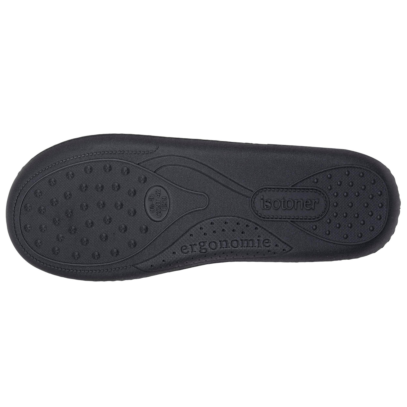 Zapatillas de casa Cerradas Hombre Negro/Gris