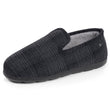 Zapatillas de casa Cerradas Hombre Tartán Negro