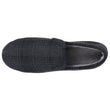 Zapatillas de casa Cerradas Hombre Tartán Negro