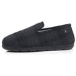 Zapatillas de casa Cerradas Hombre Tartán Negro