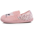 Zapatillas de casa mocasines Niños Rosa leopardo