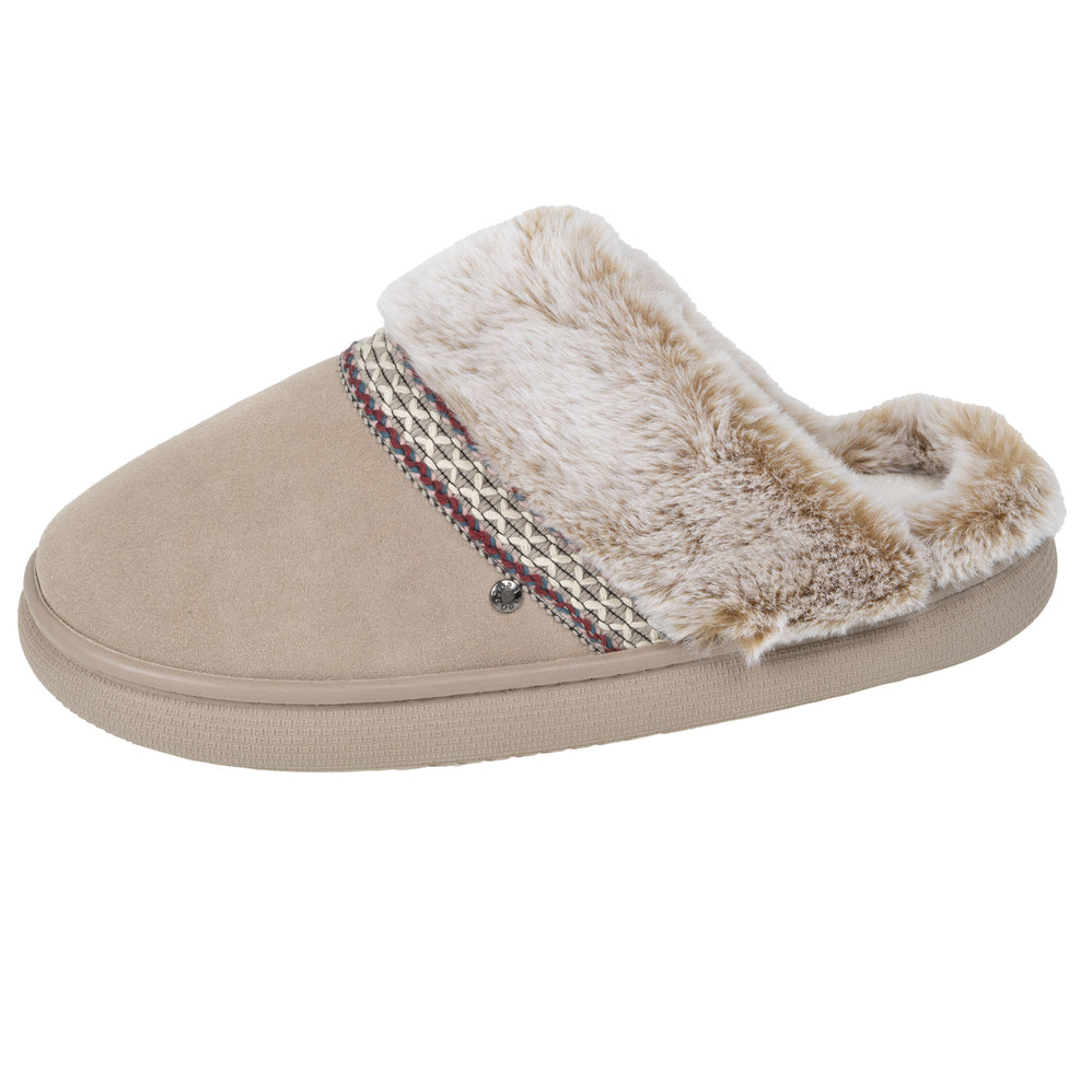 Zapatillas de casa Chinelas Mujer BLOUP Beige ribete - Isotoner