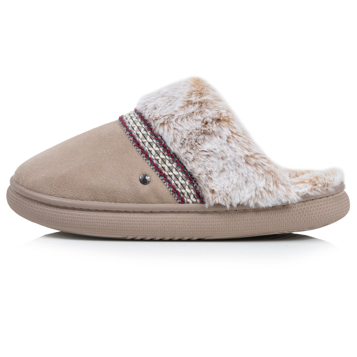 Zapatillas de casa Chinelas Mujer BLOUP Beige ribete