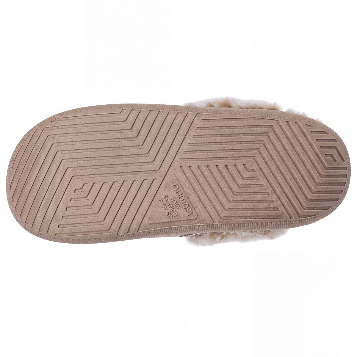 Zapatillas de casa Chinelas Mujer BLOUP Beige ribete