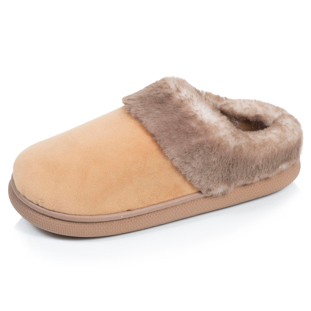 Zapatillas de casa Chinelas BLOUP Mujer Camel - Isotoner