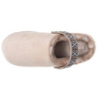 Zapatillas de casa Chinelas plataforma Mujer Beige