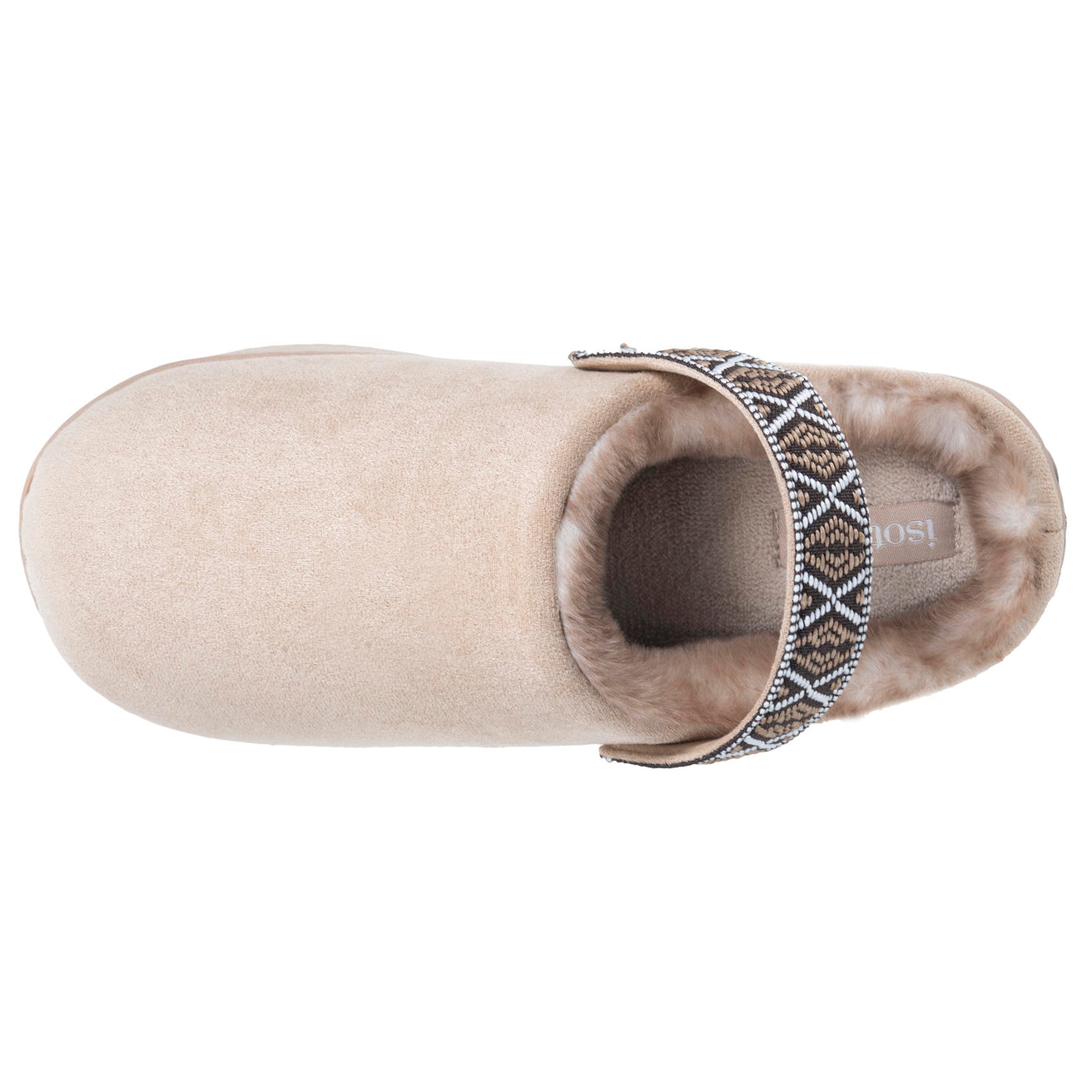 Zapatillas de casa Chinelas plataforma Mujer Beige