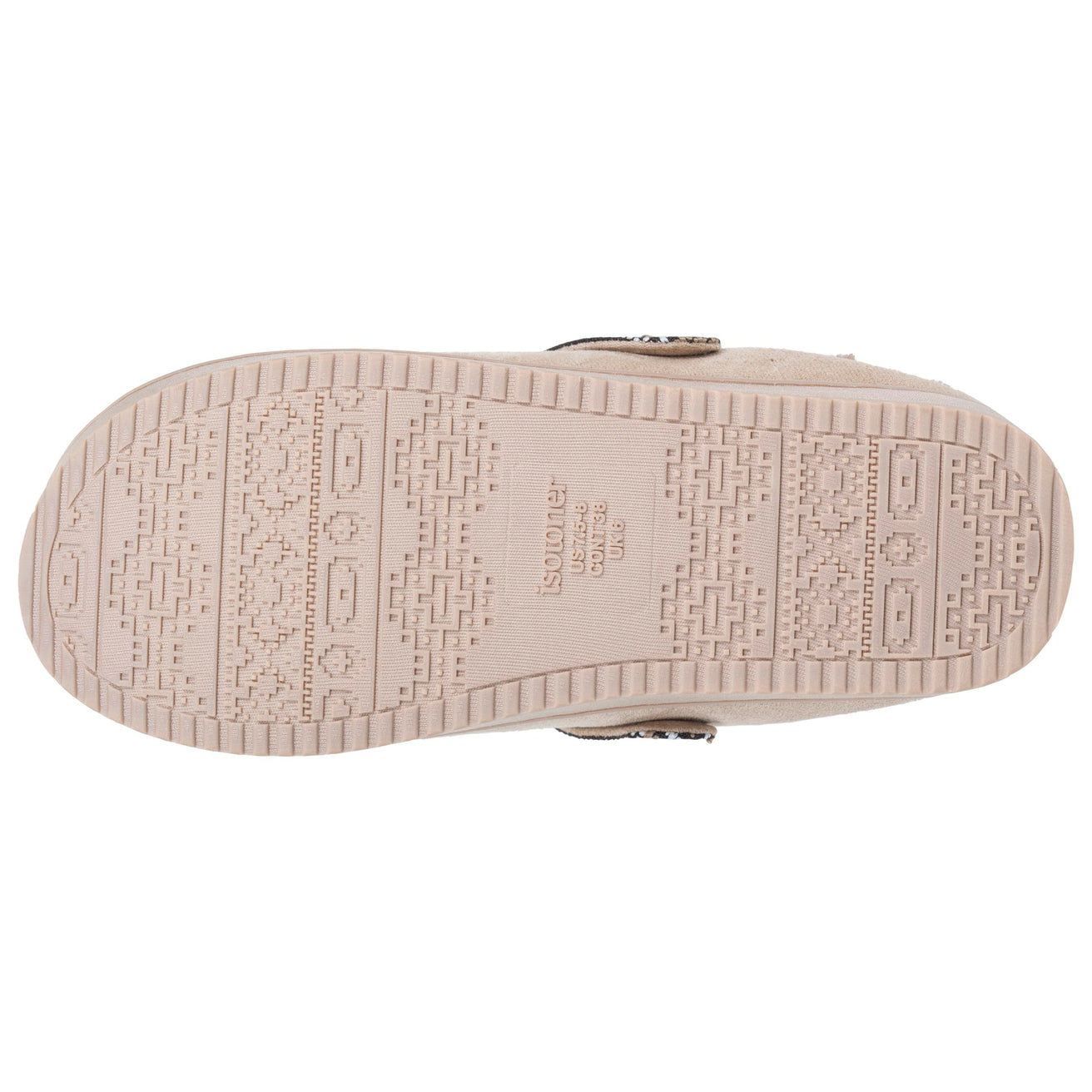 Zapatillas de casa Chinelas plataforma Mujer Beige