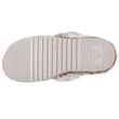 Chaussons Mules crantées Femme Beige