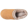 Zapatillas de casa Chinelas plataforma Mujer Camel ribete