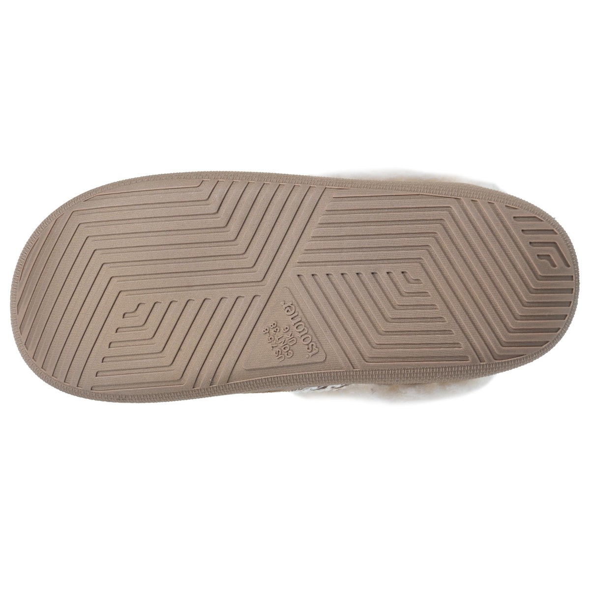 Zapatillas de casa Chinelas Mujer BLOUP Camel ribete