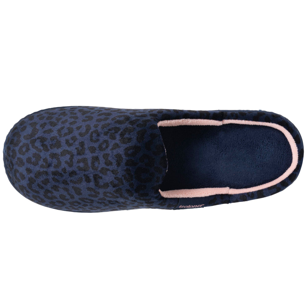 Zapatillas de casa Chinelas Mujer Leopardo Marino - Isotoner