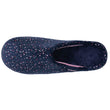 Zapatillas de casa Chinelas Mujer Lunares Marino