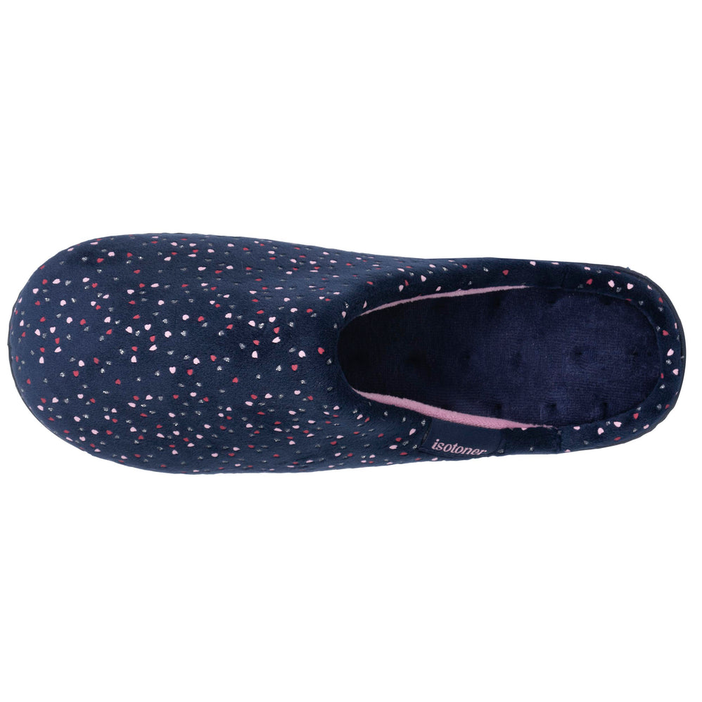 Zapatillas de casa Chinelas Mujer Lunares Marino - Isotoner