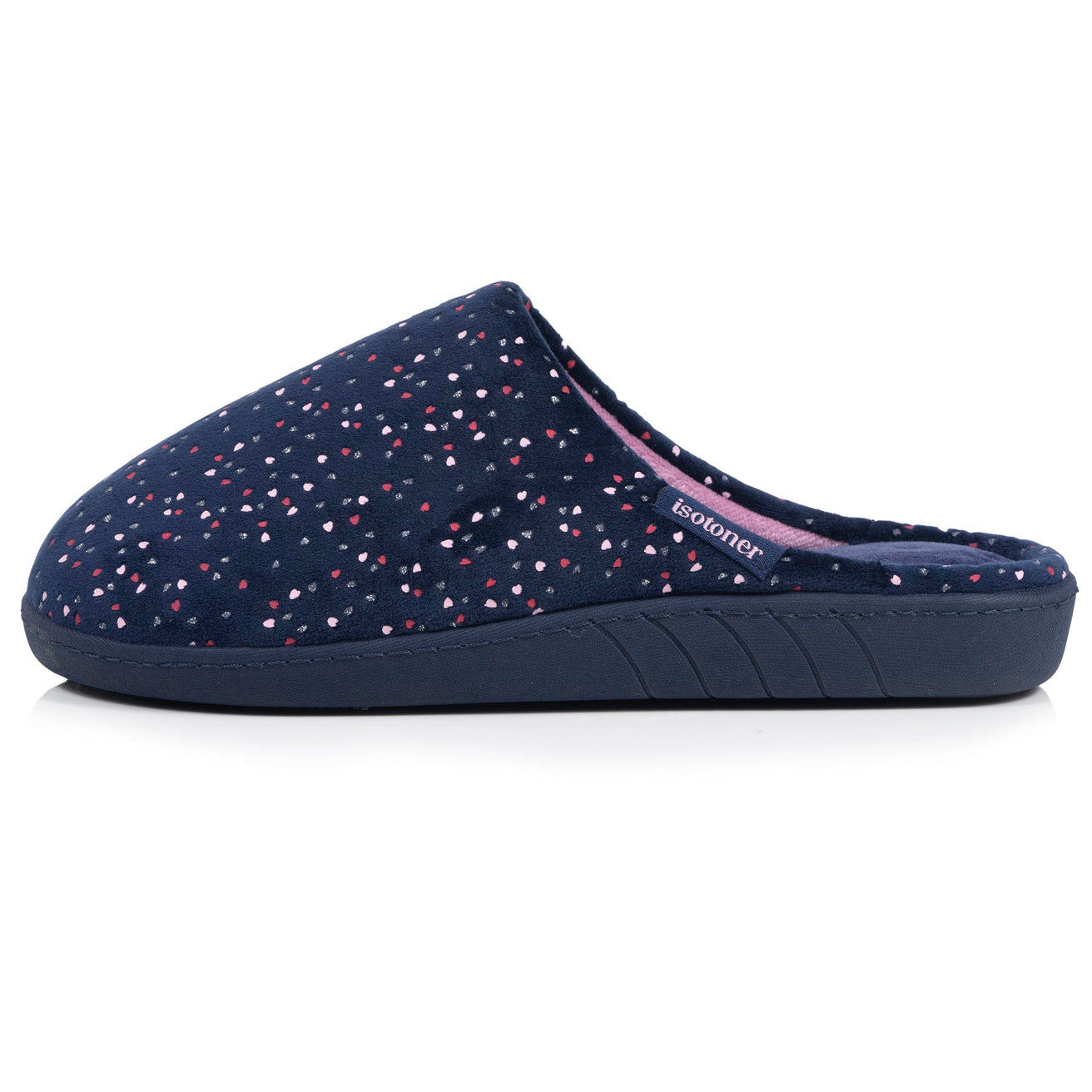 Zapatillas de casa Chinelas Mujer Lunares Marino