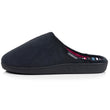 Zapatillas de casa Chinelas Mujer Negro Rayas pato