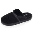 Zapatillas de casa Chinelas tacos Mujer Negro