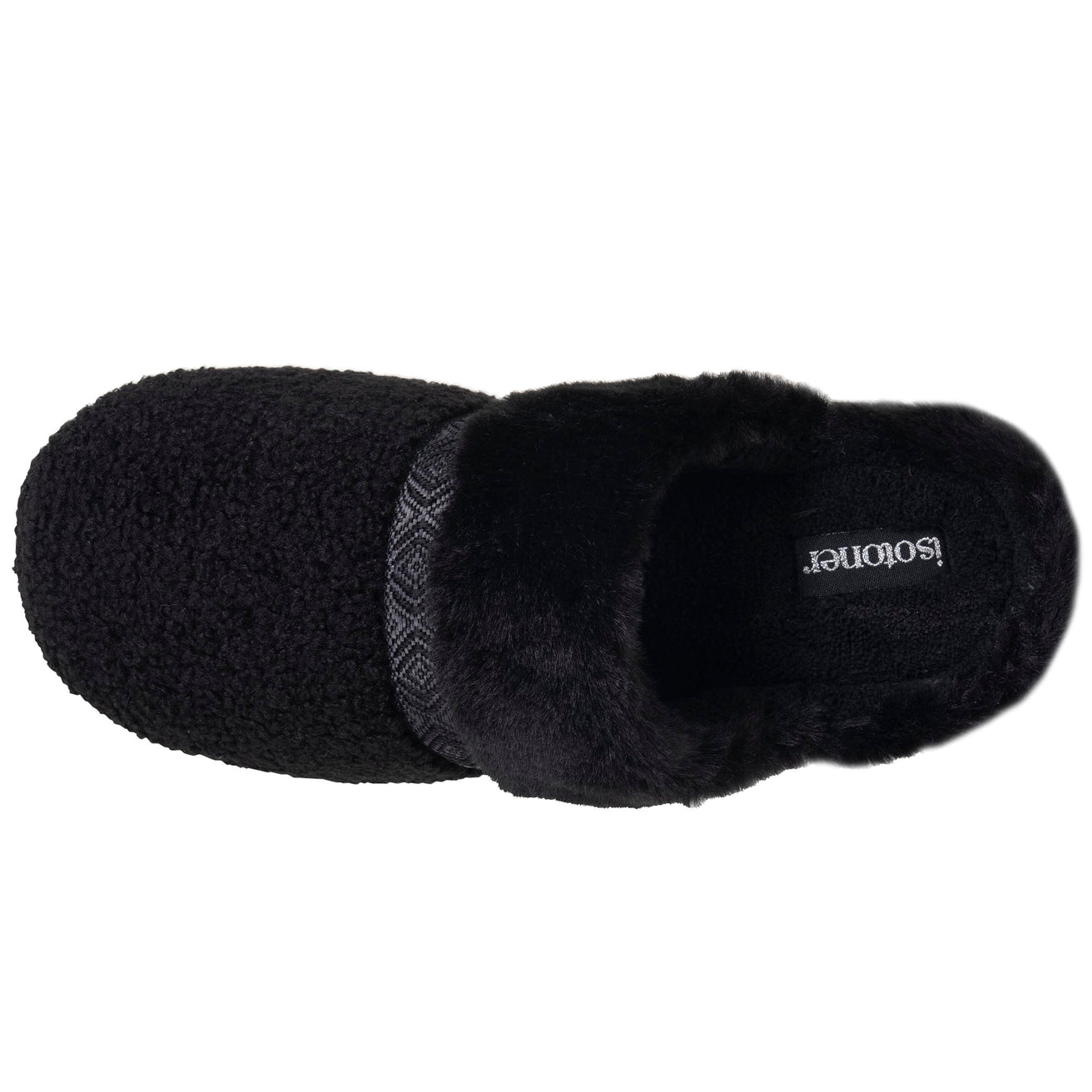 Zapatillas de casa Chinelas tacos Mujer Negro