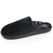 Zapatillas de casa Chinelas Mujer Negro Rayas rosas