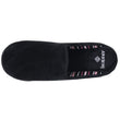 Zapatillas de casa Chinelas Mujer Negro Rayas rosas