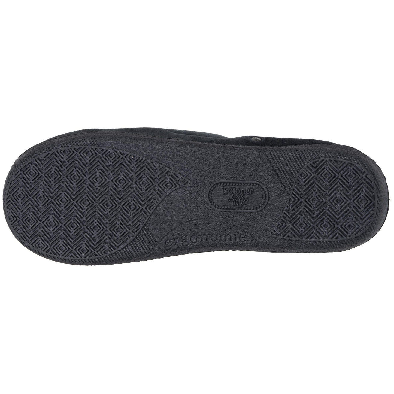 Zapatillas de casa Chinelas Mujer Negro Rayas rosas