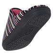 Zapatillas de casa Chinelas Mujer Rayas rosas