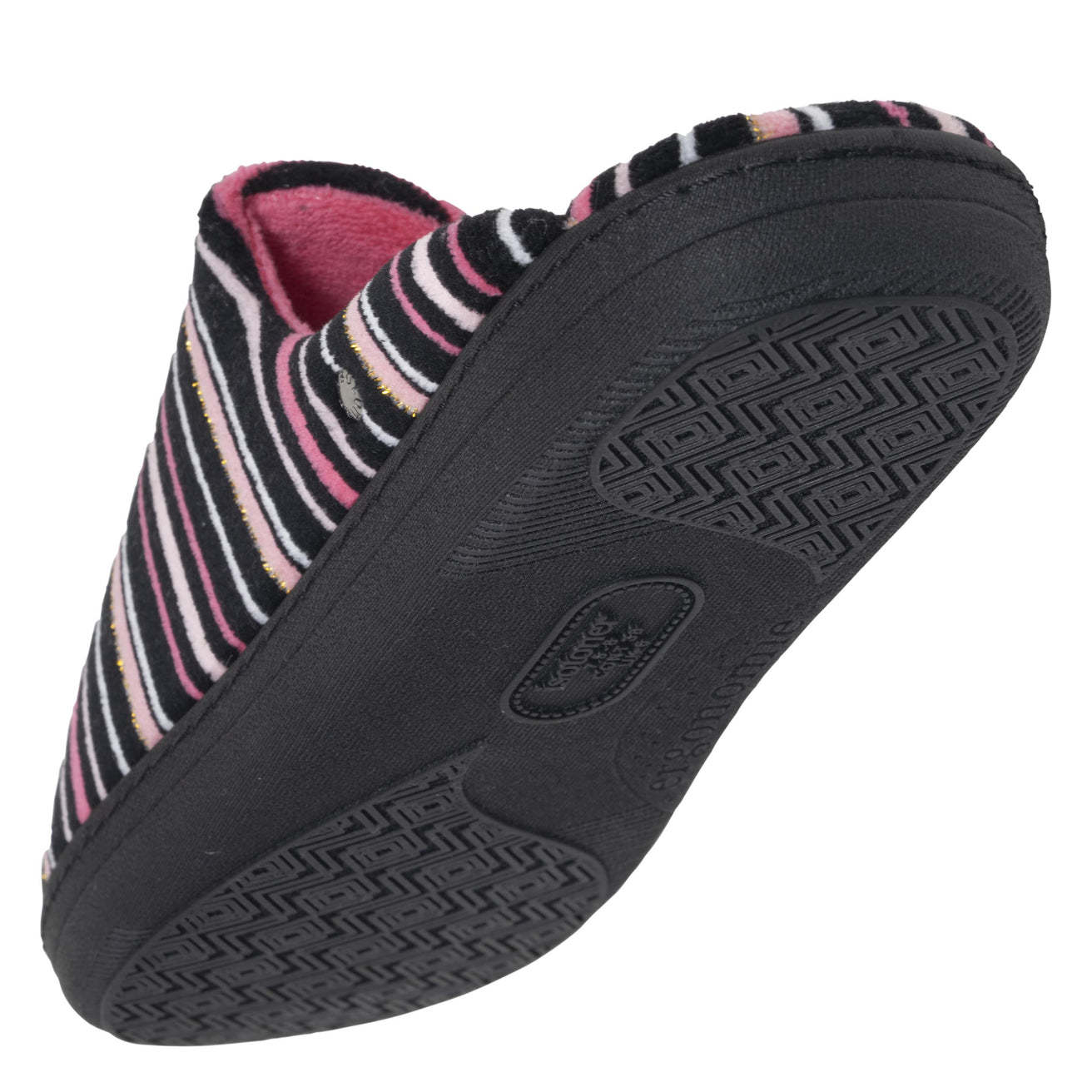 Zapatillas de casa Chinelas Mujer Rayas rosas