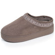 Zapatillas de casa Chinelas plataforma Mujer Topo
