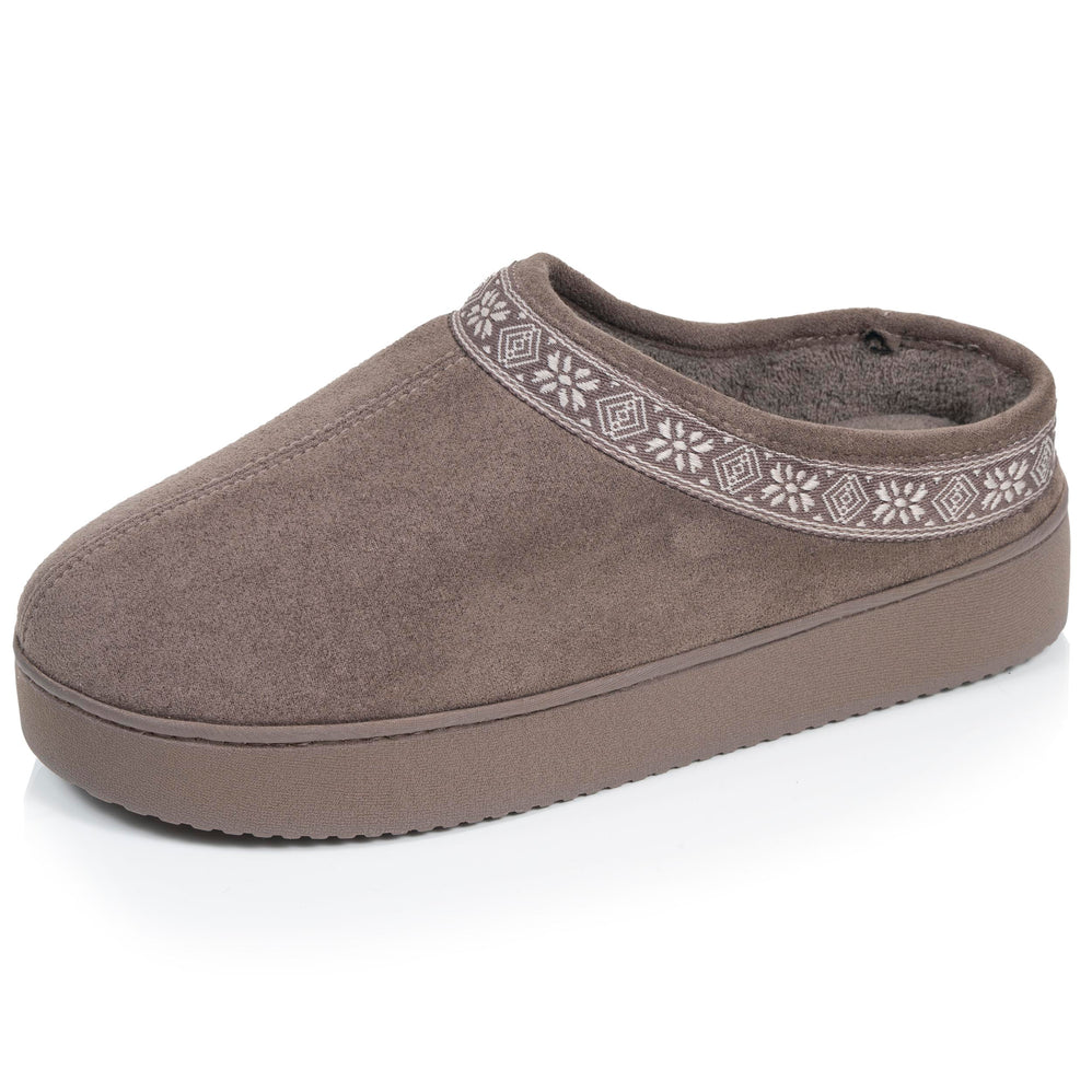 Zapatillas de casa Chinelas plataforma Mujer Topo - Isotoner