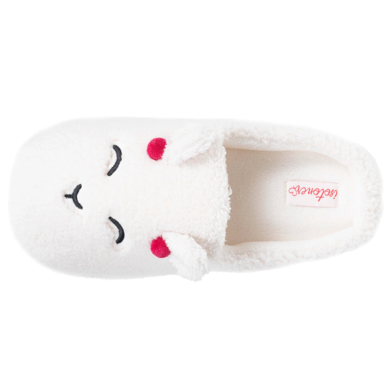 Zapatillas de casa Chinelas Mujer sherpa lama Marfíl