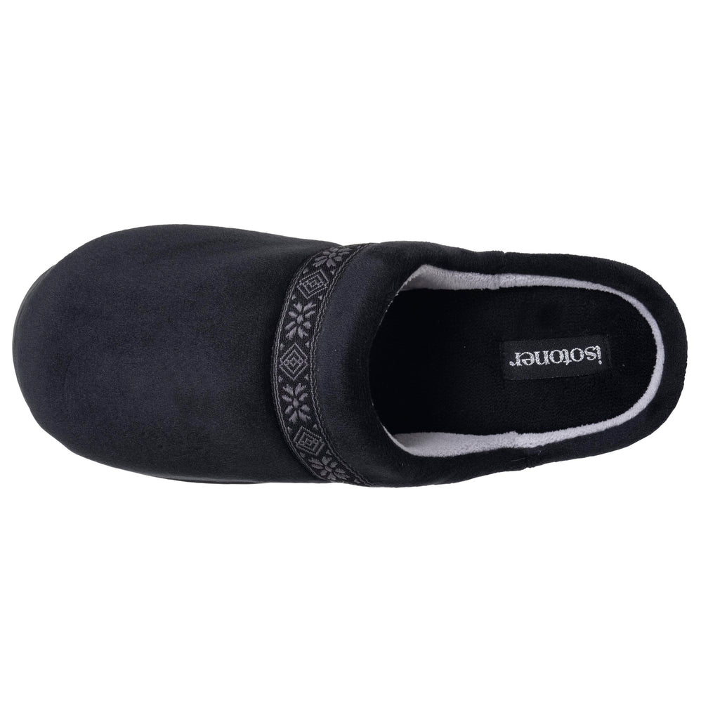 Zapatillas de casa Chinelas tacón Negro - Isotoner