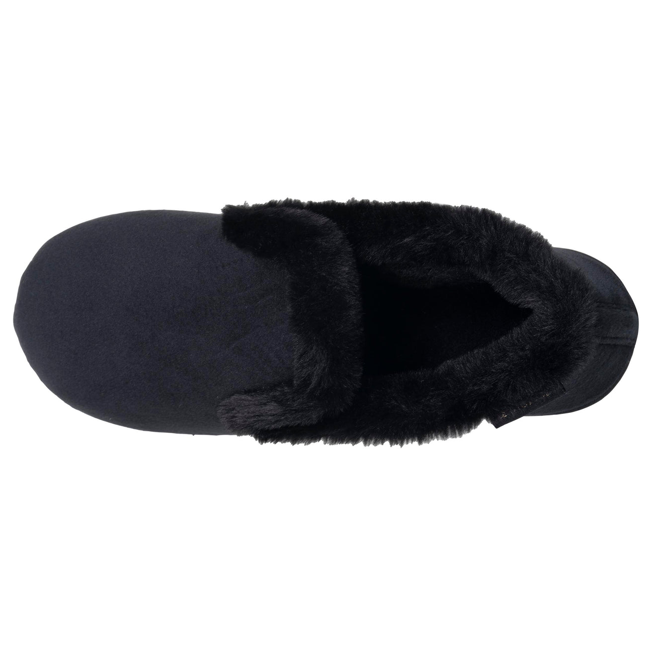 Zapatillas de casa Cerradas Mujer Terciopelo Negro