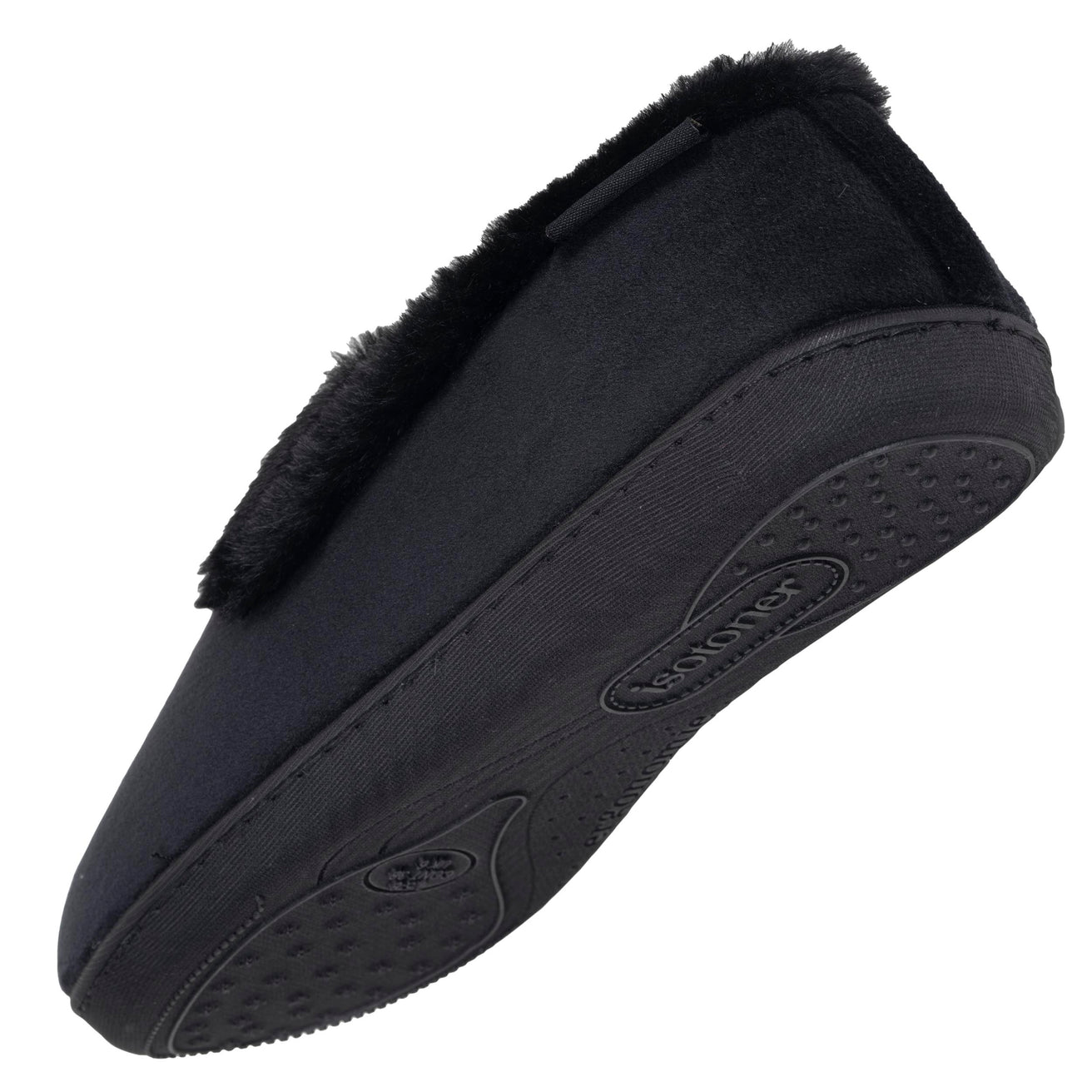 Zapatillas de casa Cerradas Mujer Terciopelo Negro