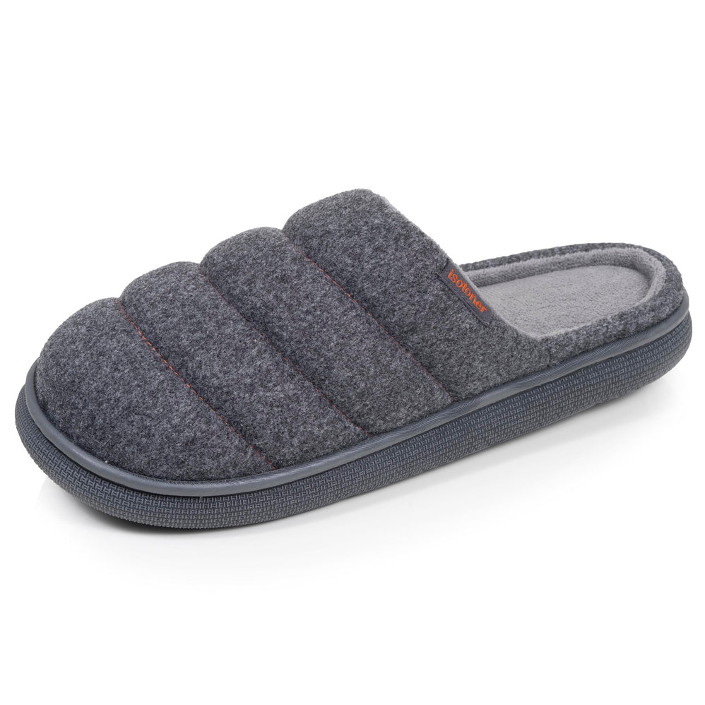 Zapatillas de casa Chinelas BLOUP Hombre Gris jaspeado - Isotoner