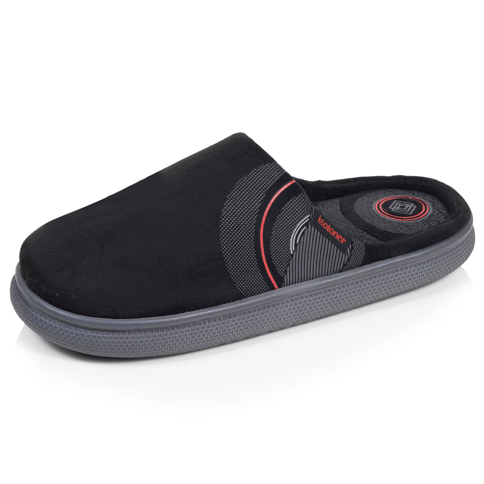 Zapatillas de casa Chinelas BLOUP Hombre Negro grafito - Isotoner