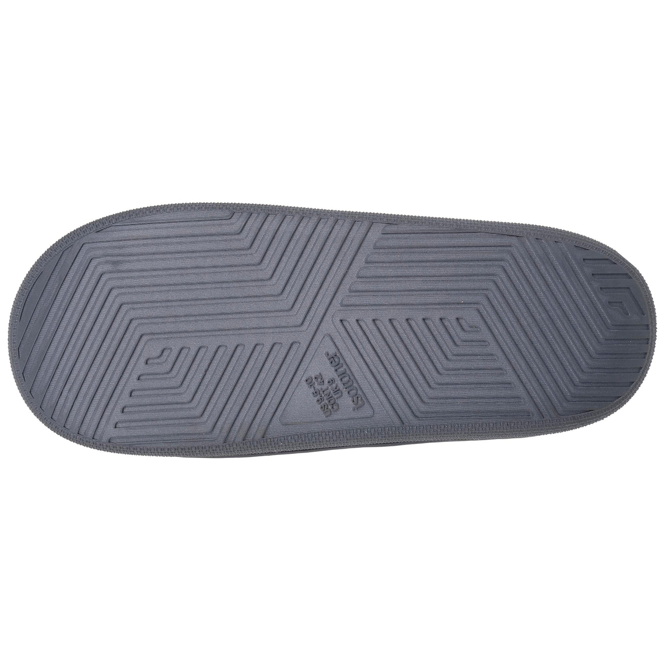 Zapatillas de casa Chinelas BLOUP Hombre Negro grafito