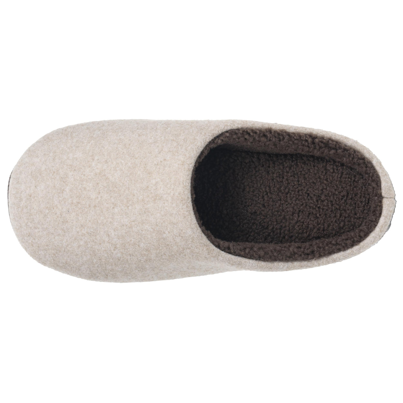 Zapatillas de casa chinelas Hombre fieltro Beige