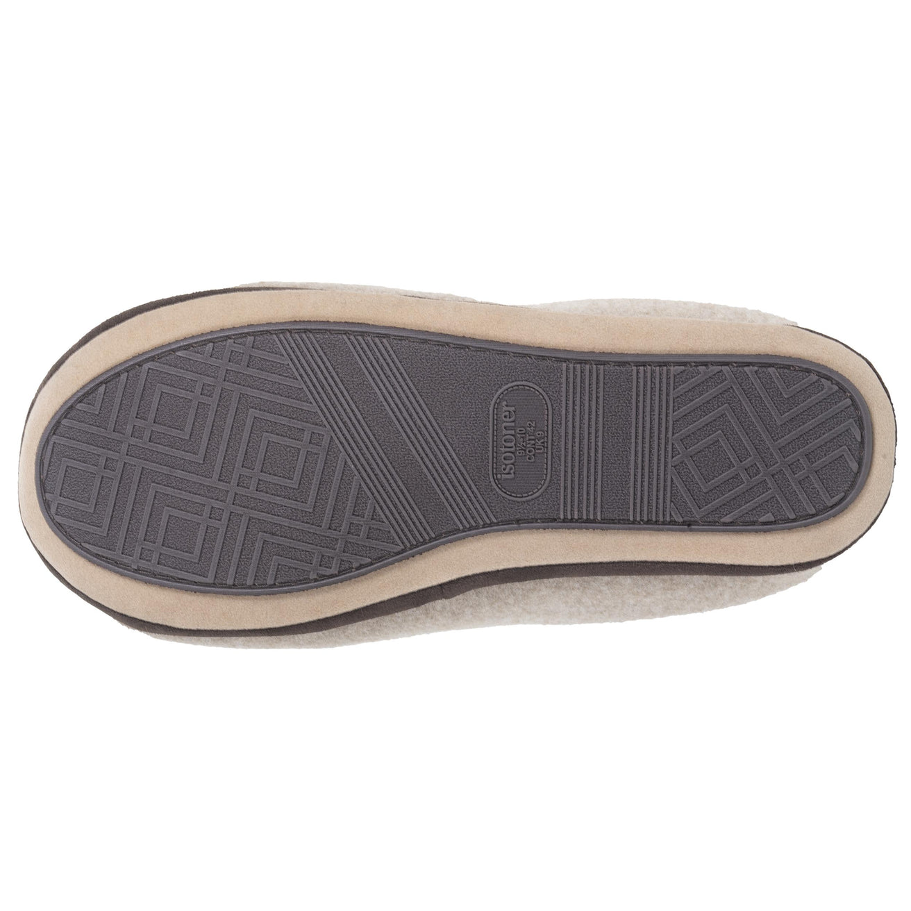 Zapatillas de casa chinelas Hombre fieltro Beige