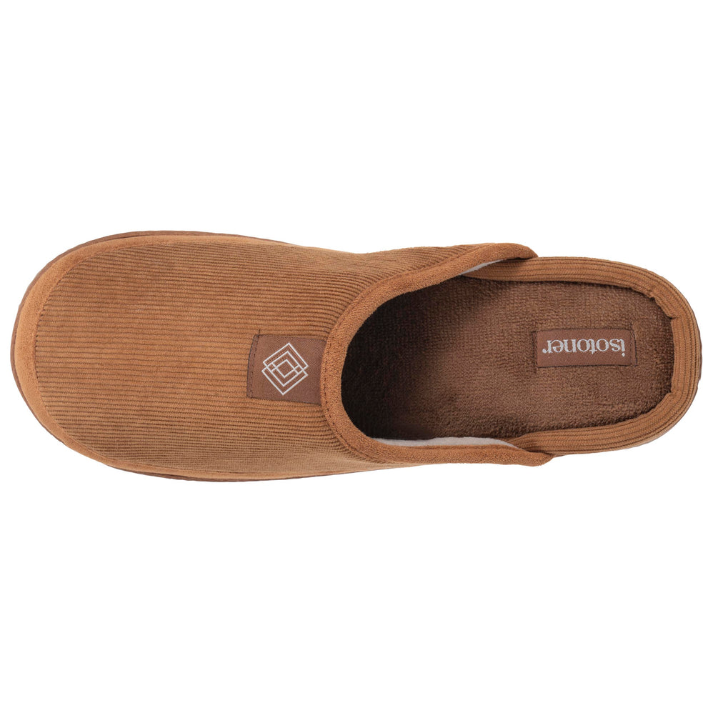 Zapatillas de casa Chinelas Hombre Camel suela dentada - Isotoner