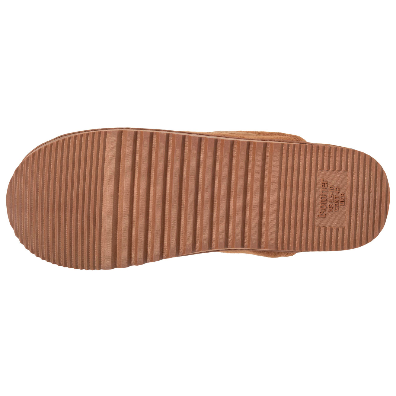 Zapatillas de casa Chinelas Hombre Camel suela dentada