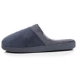Zapatillas de casa Chinelas Hombre Cuadrados Gris