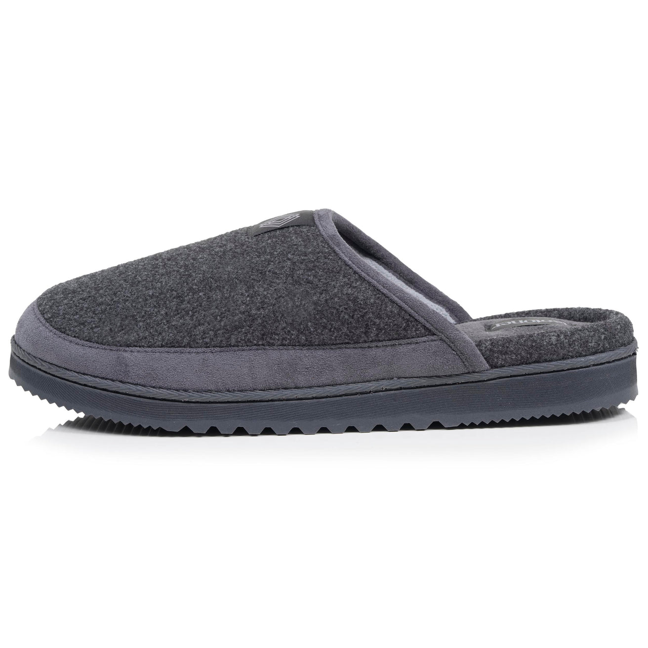 Zapatillas de casa Chinelas Hombre Gris suela dentada