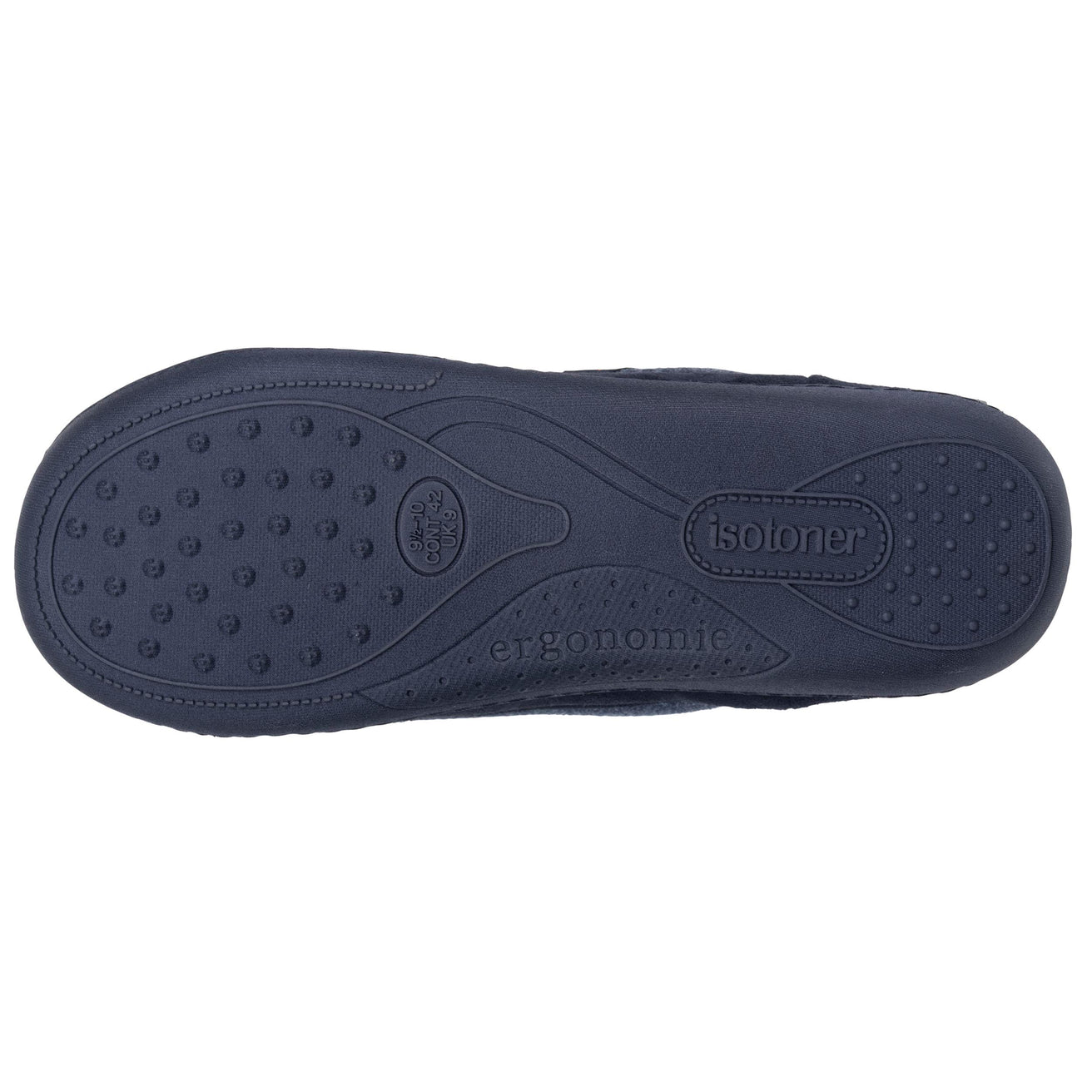 Zapatillas de casa Chinelas Hombre Marino ribete Naranja