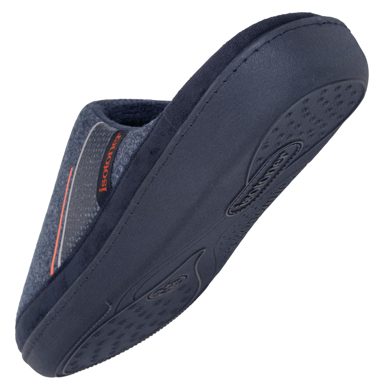 Zapatillas de casa Chinelas Hombre Marino ribete Naranja
