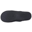 Zapatillas de casa Chinelas Hombre Negro Rayas burdeos