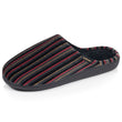 Zapatillas de casa Chinelas Hombre Rayas Burdeos